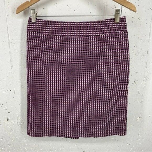 Lot of 3 Ann Taylor & Loft Women's Size 4P Petite 2 Skirts and Rust Dress - Picture 6 of 16